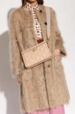 Gucci beżowy Pikowana torba na ramię