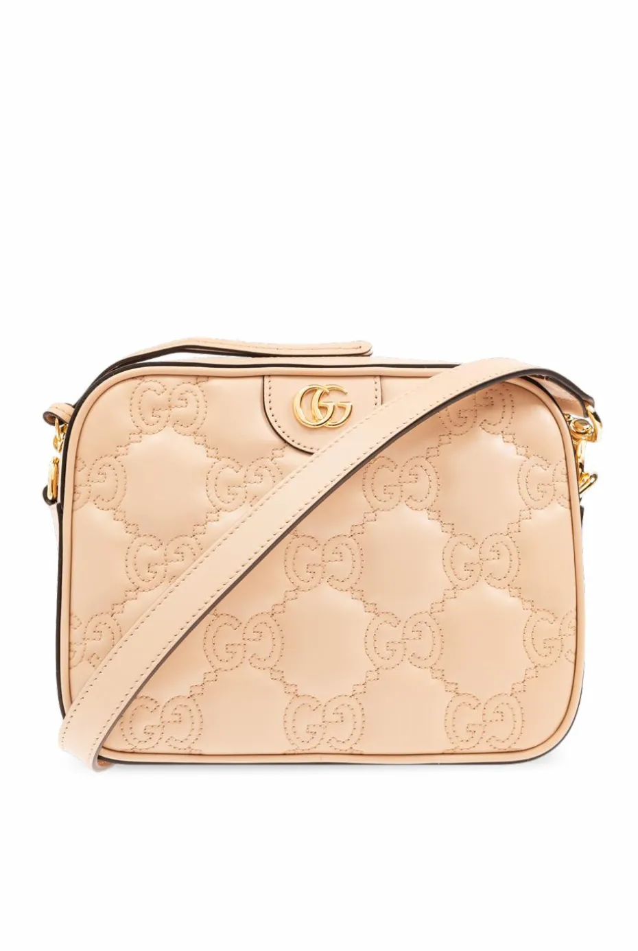 Gucci beżowy Pikowana torba na ramię