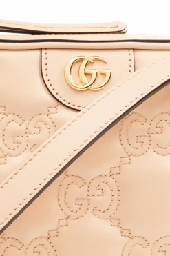 Gucci beżowy Pikowana torba na ramię