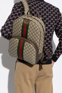 Gucci beżowy Plecak `Ophidia`