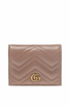 Gucci beżowy Portfel ‘GG Marmont’