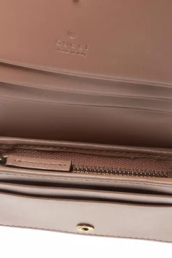 Gucci beżowy Portfel ‘GG Marmont’