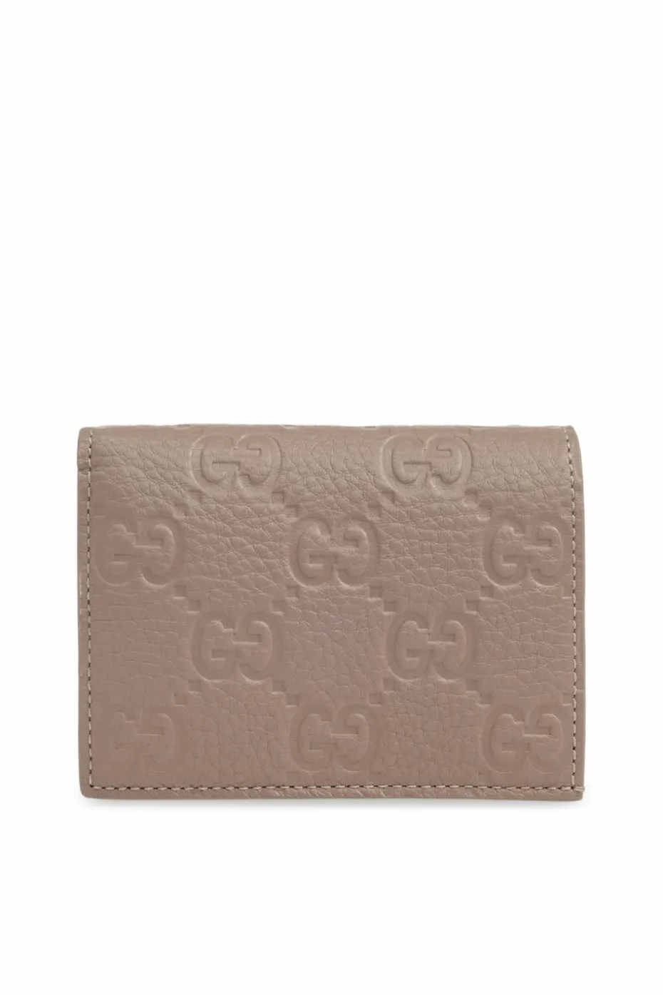 Gucci beżowy Portfel z monogramem