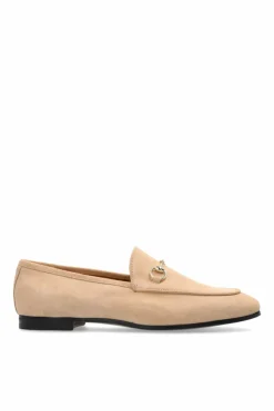 Gucci beżowy Skórzane buty `Jordaan`