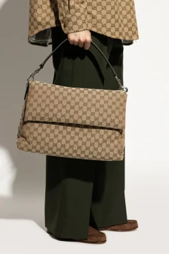 Gucci beżowy Torba do ręki `GG Medium`