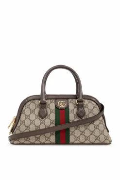 Gucci beżowy Torba do ręki z monogramem