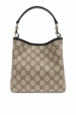 Gucci beżowy Torba do ręki `GG Emblem Mini`