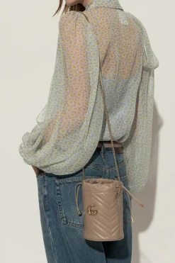 Gucci beżowy Torba ‘GG Marmont Mini’