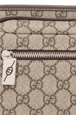 Gucci beżowy Torba na pas z płótna ‘GG Supreme’