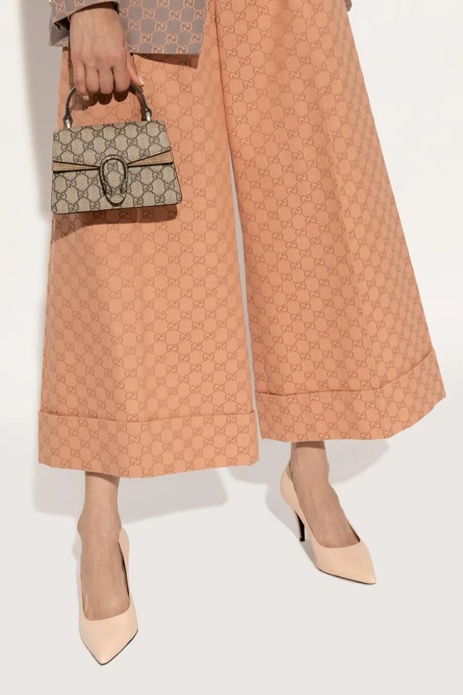 Gucci beżowy Torba na ramię ‘Dionysus Mini’