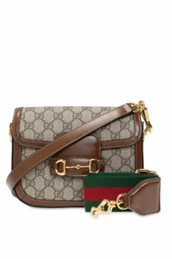 Gucci beżowy Torba na ramię ‘Horsebit 1955’
