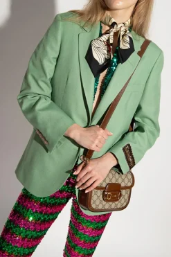 Gucci beżowy Torba na ramię ‘Horsebit 1955’