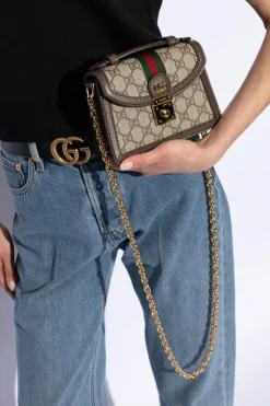Gucci beżowy Torba na ramię ‘Ophidia Mini’