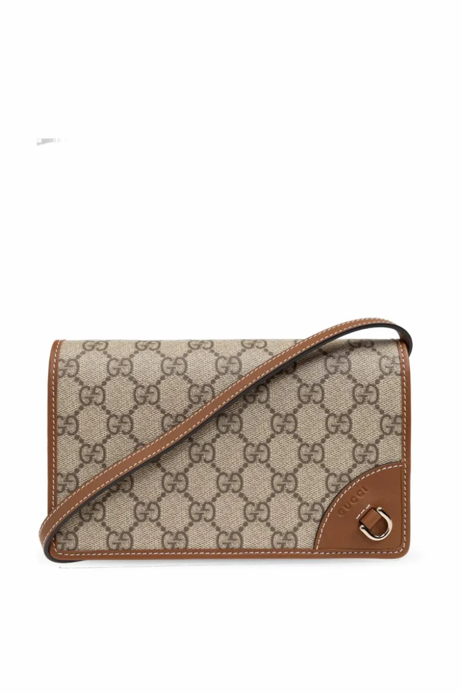 Gucci beżowy Torba na ramię `GG Emblem Mini`