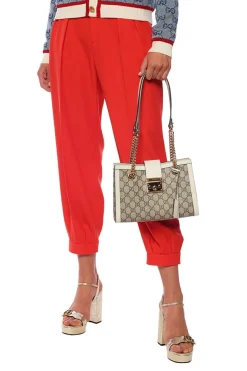Gucci beżowy Torba na ramię 'Padlock'