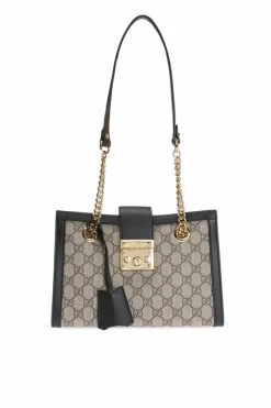 Gucci beżowy Torba na ramię 'Padlock'