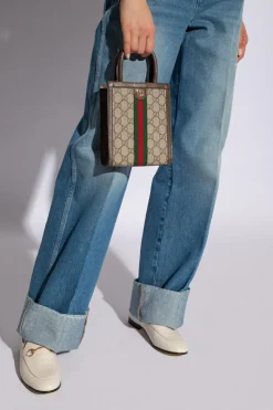 Gucci beżowy Torba na ramię ‘Ophidia Super Mini’