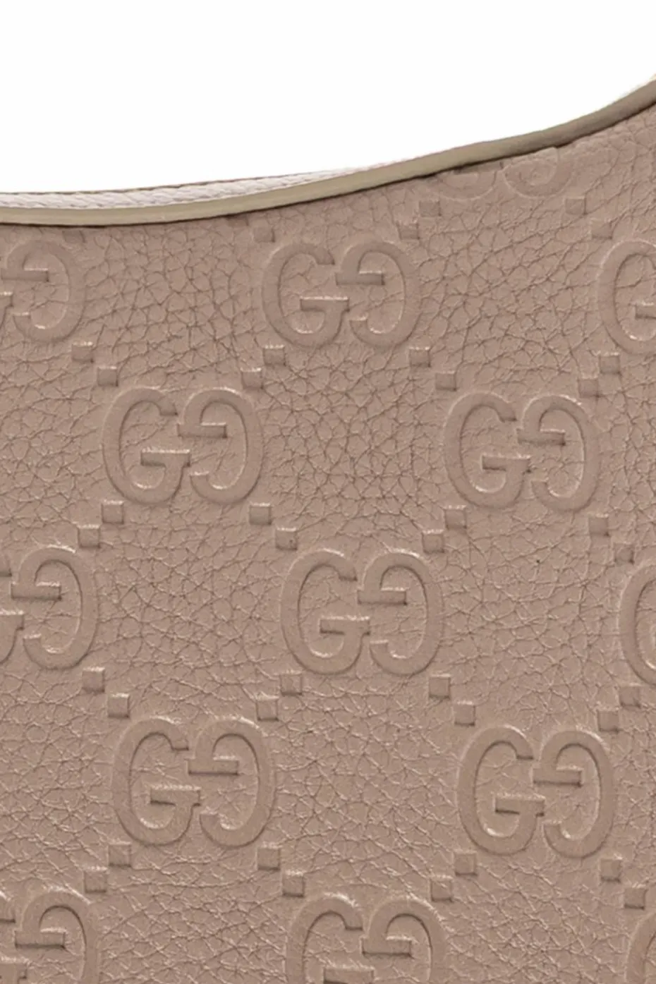 Gucci beżowy Torba na ramię `GG Emblem Medium`