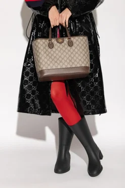 Gucci beżowy Torba ‘Ophidia Mini’ typu ‘shopper’