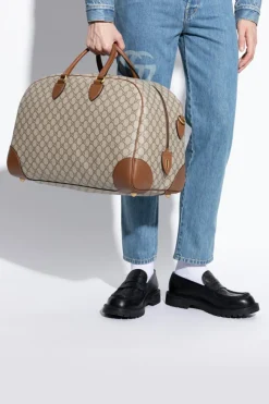Gucci beżowy Torba podręczna z monogramem