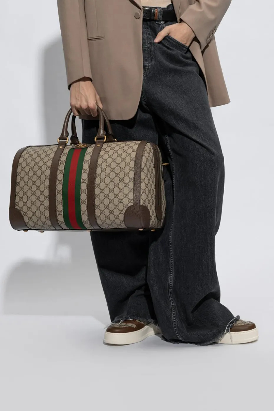 Gucci beżowy Torba podręczna ‘Savoy Small’