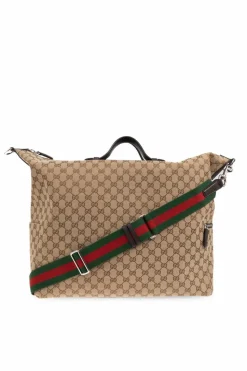 Gucci beżowy Torba podręczna