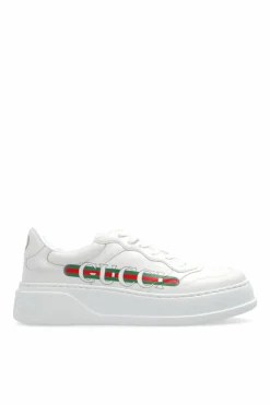 Gucci BIAŁY Buty sportowe z logo