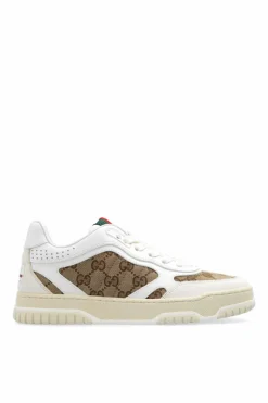 Gucci BIAŁY Buty sportowe z monogramem