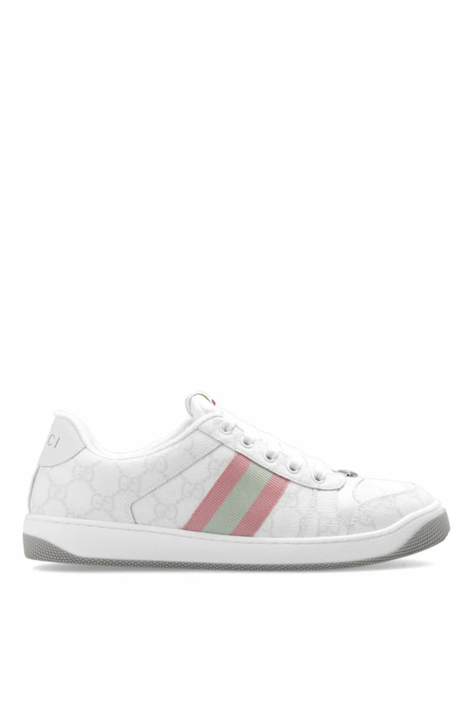 Gucci BIAŁY Buty sportowe z monogramem