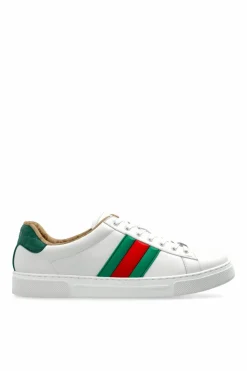 Gucci BIAŁY Buty sportowe z logo