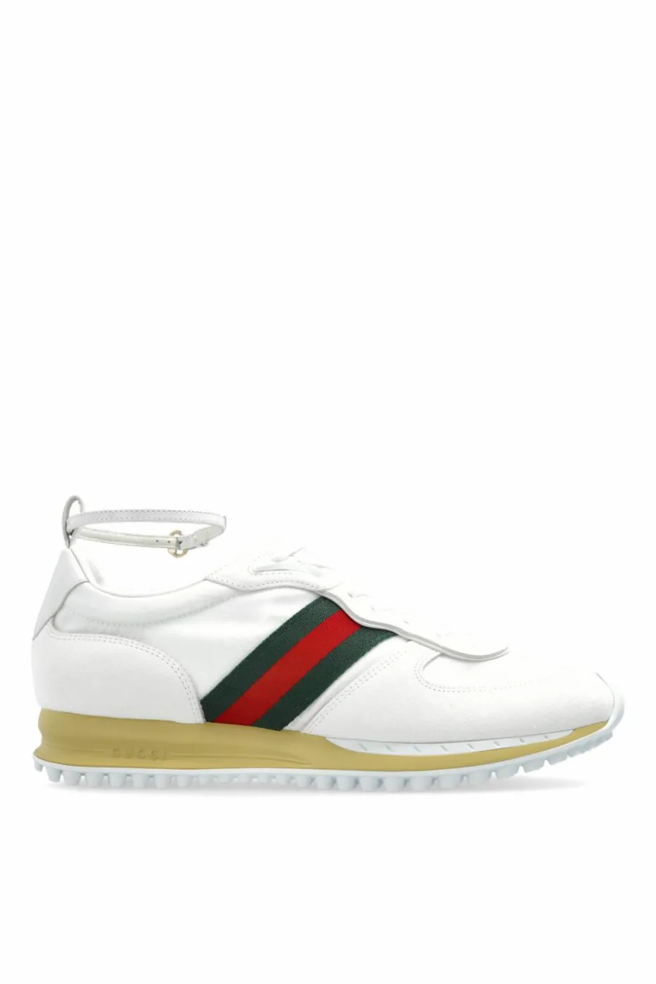Gucci BIAŁY Buty sportowe a pasem `Web`