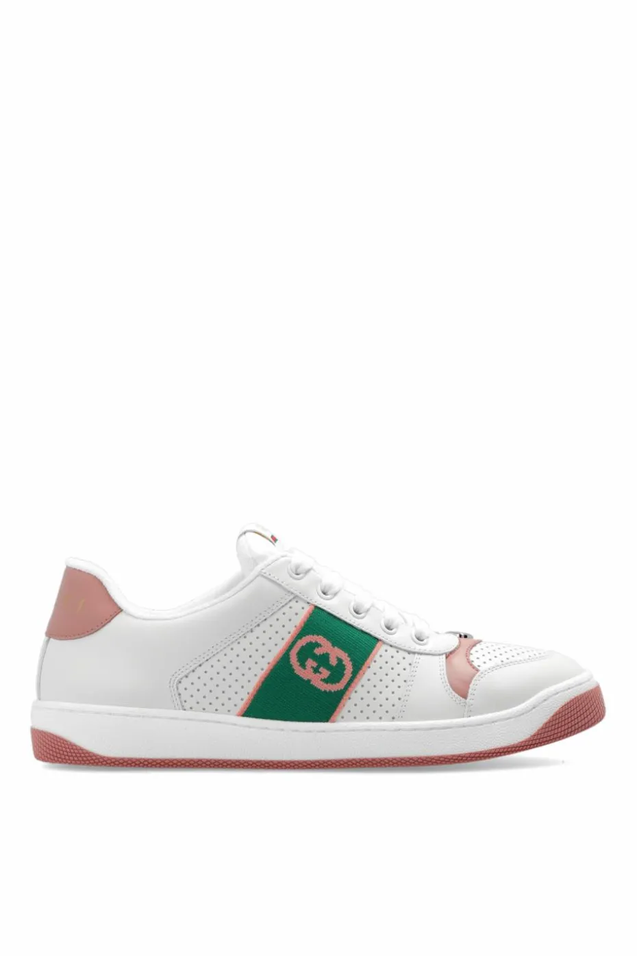 Gucci BIAŁY Buty sportowe z logo