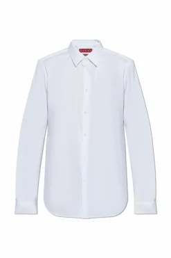 Gucci BIAŁY Koszula z logo