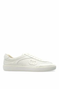 Gucci BIAŁY Skórzane buty sportowe