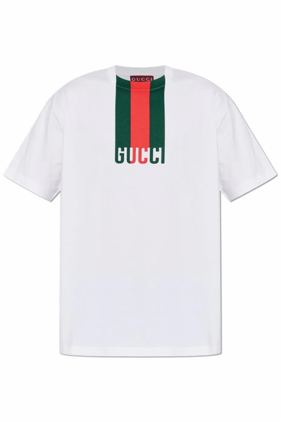Gucci BIAŁY T-shirt z logo