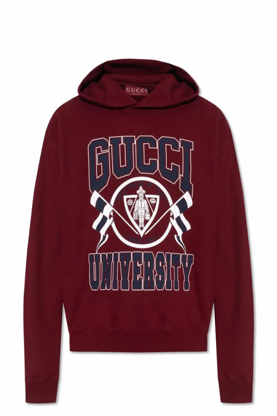 Gucci BORDO Bluza z kapturem