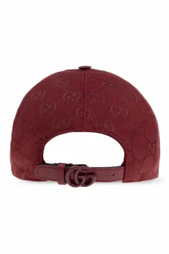 Gucci BORDO Czapka z daszkiem
