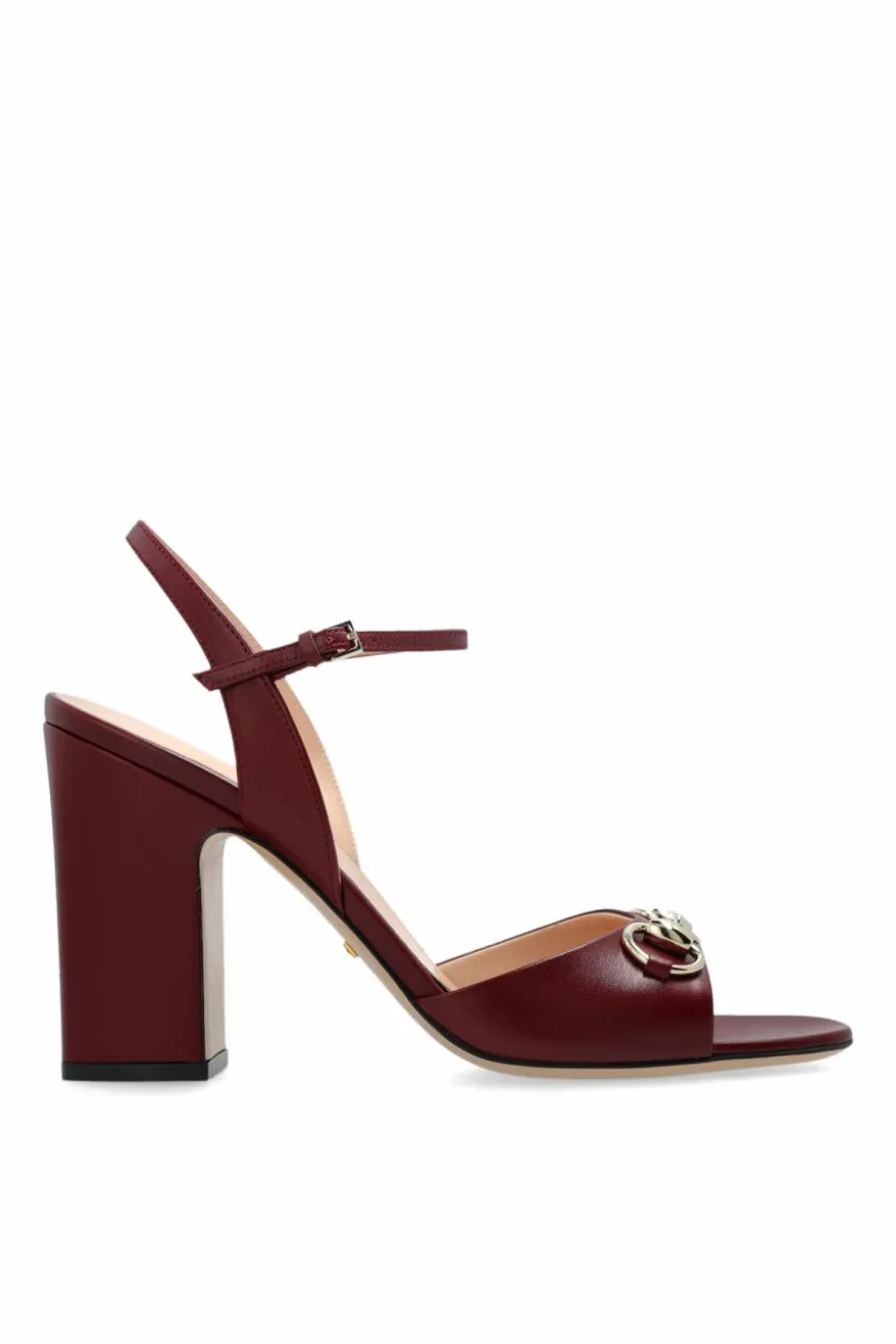 Gucci BORDO Sandały na obcasie