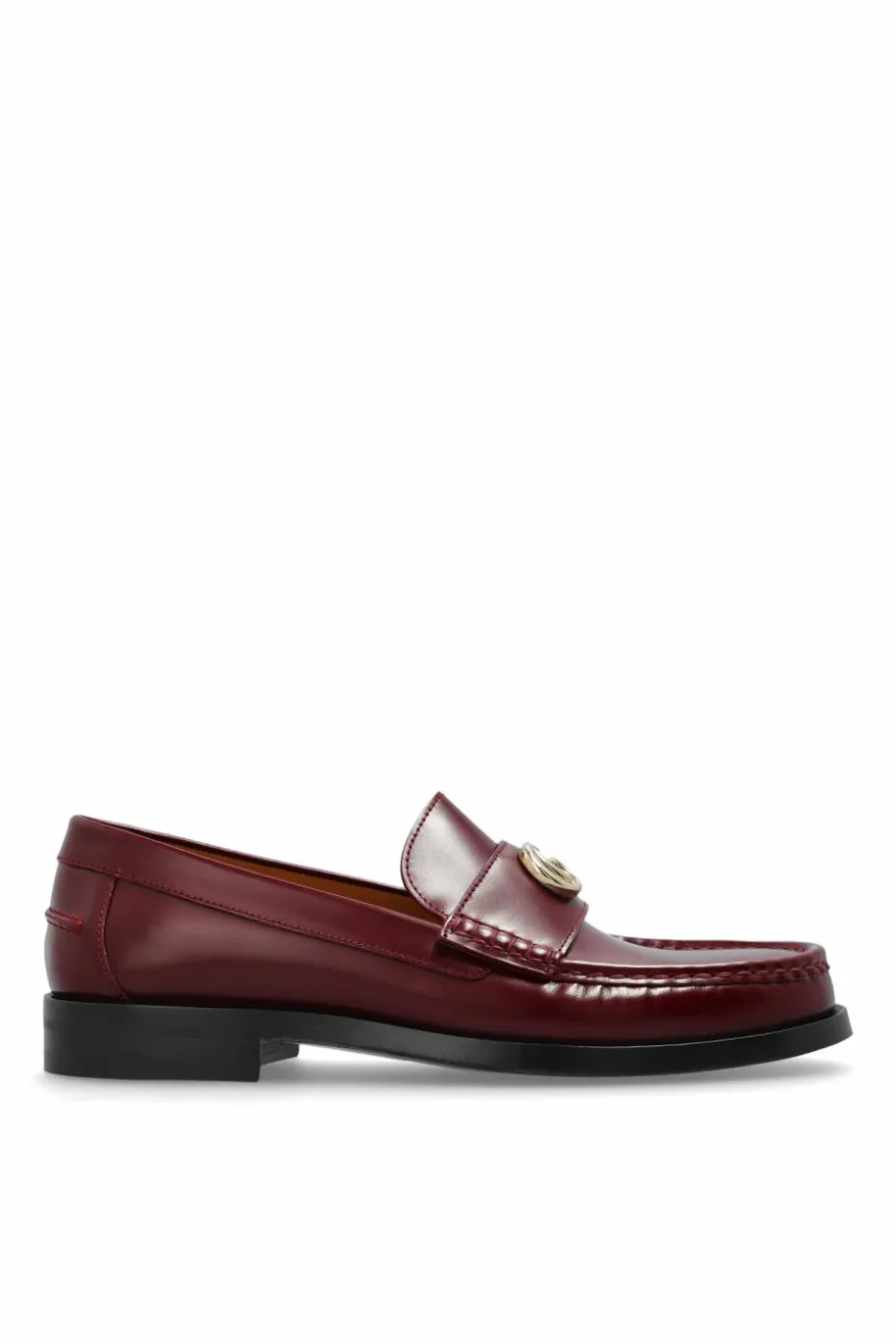 Gucci BORDO Skórzane buty typu `loafers`