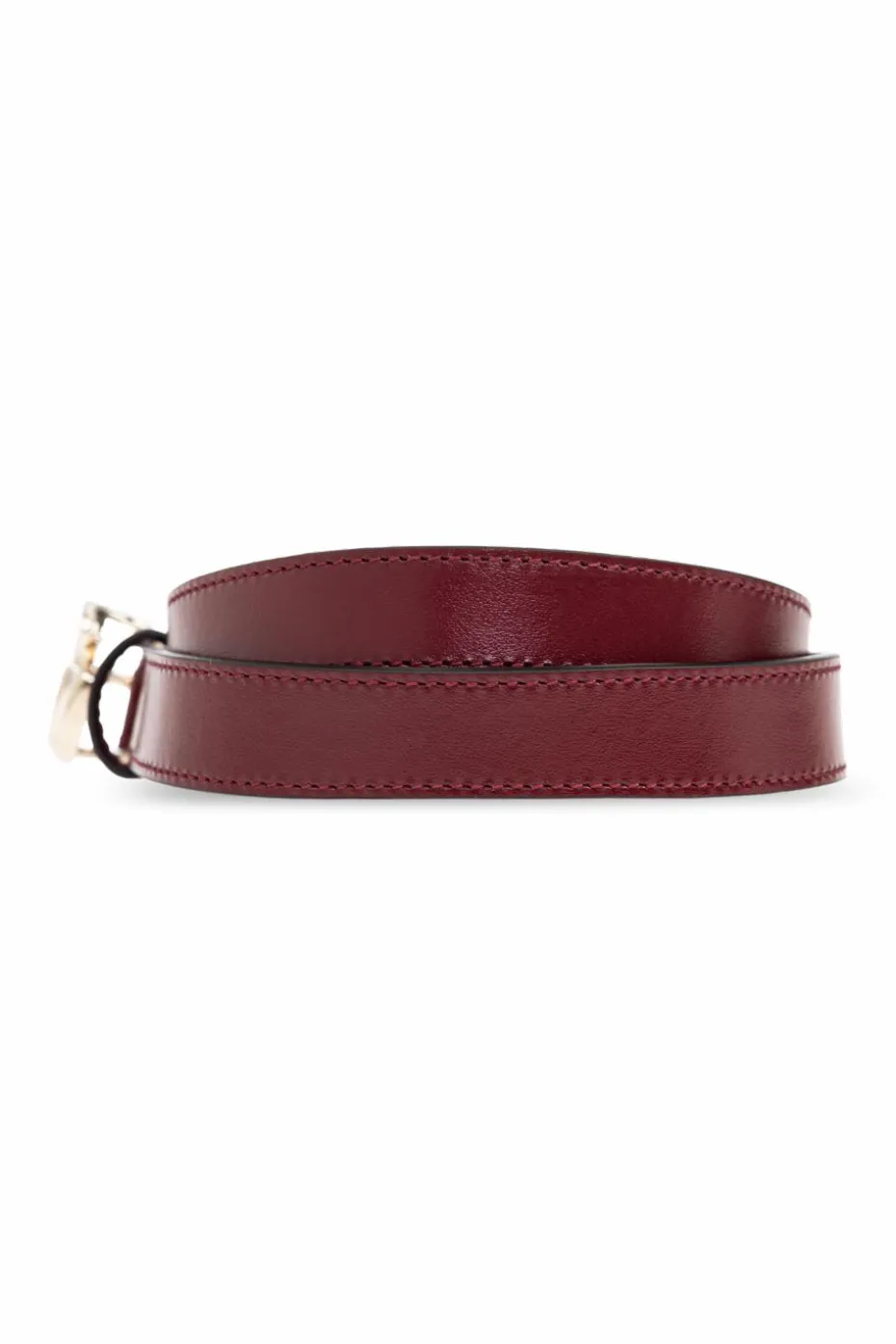 Gucci BORDO Skórzany pasek