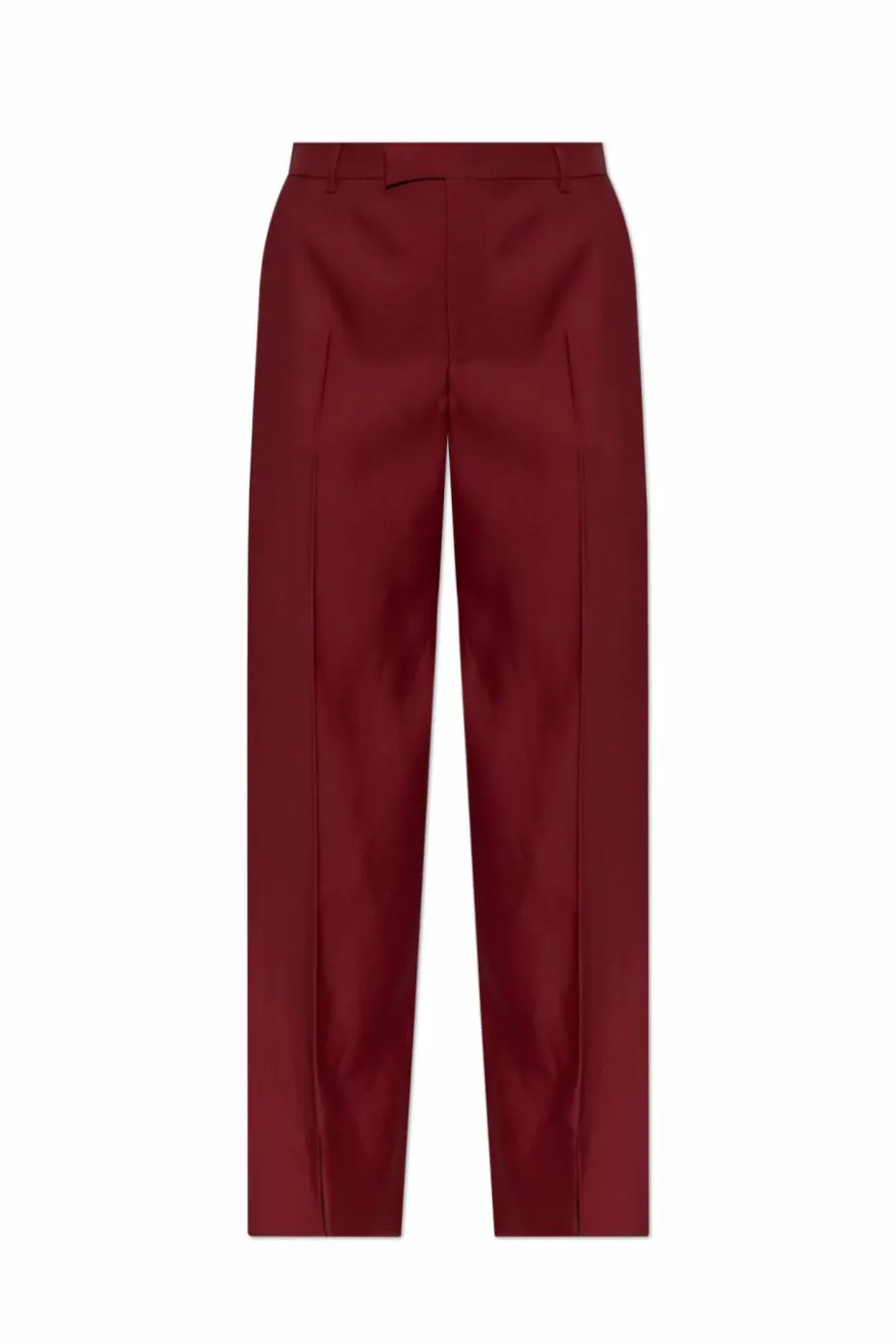 Gucci BORDO Spodnie z rozcięciem na nogawkach