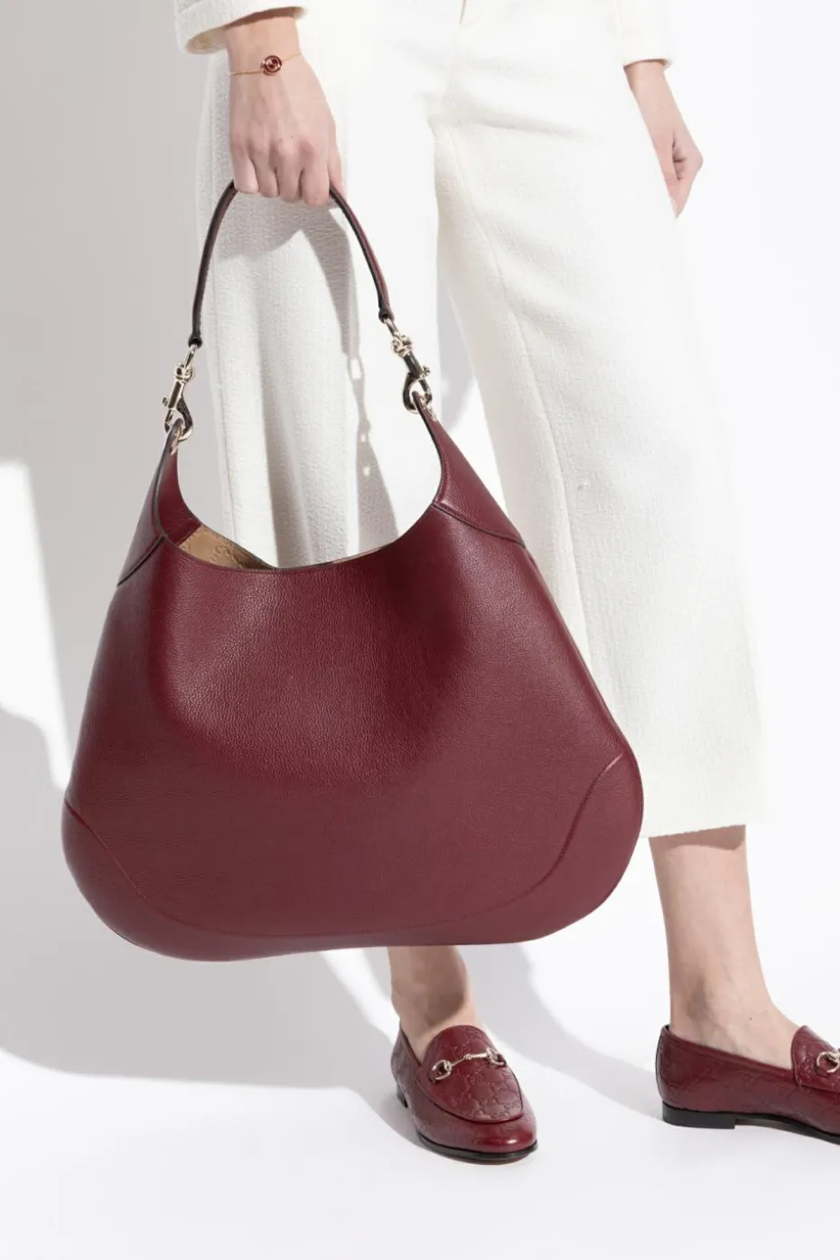 Gucci BORDO Torba na ramię `Gucci B Medium`