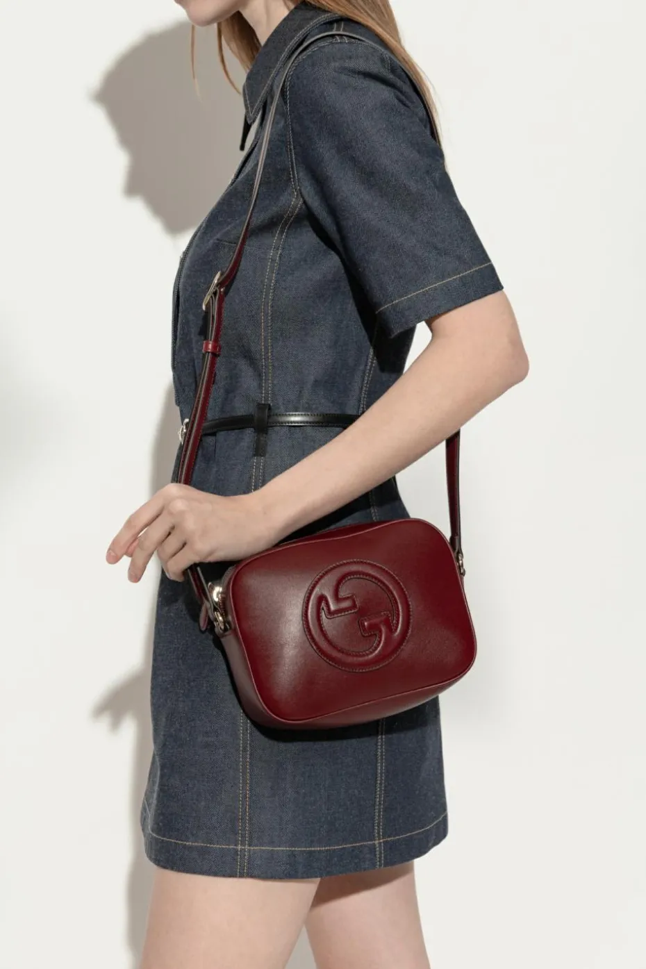 Gucci BORDO Torba na ramię ‘Blondie Mini’