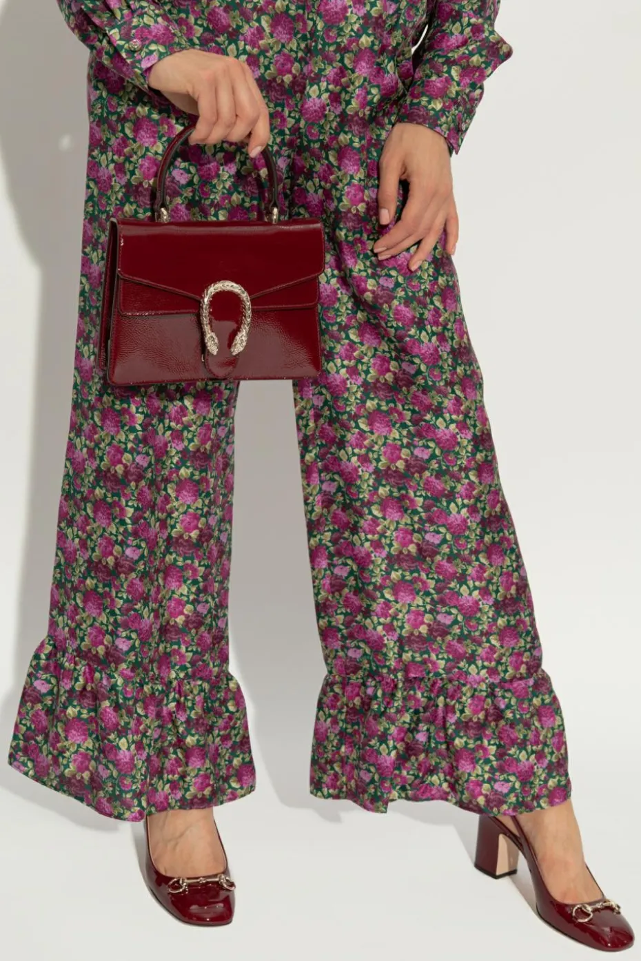 Gucci BORDO Torba na ramię `Dionysus Small`