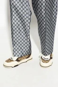 Gucci BRĄZOWY Buty sportowe `Re-Web`
