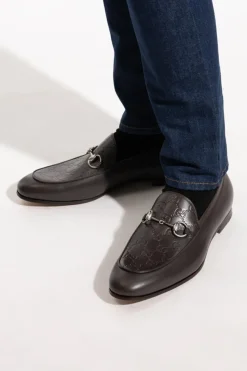 Gucci BRĄZOWY Buty typu `loafers`