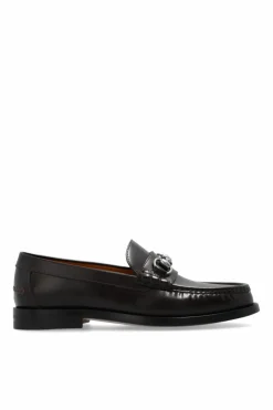 Gucci BRĄZOWY Buty typu ‘loafers’