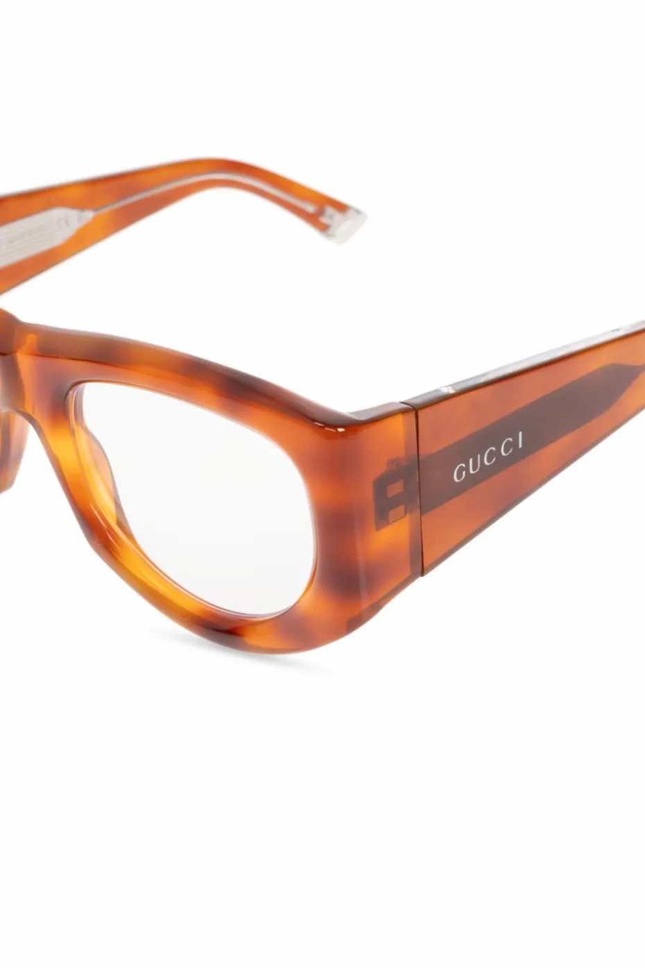 Gucci BRĄZOWY Okulary korekcyjne