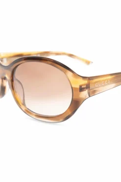 Gucci BRĄZOWY Okulary przeciwsłoneczne