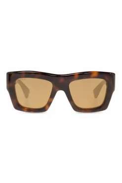 Gucci BRĄZOWY Okulary przeciwsłoneczne